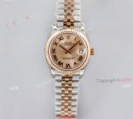 EW Factory Superclone Rolex Datejust 31 Rose Gold Jubilee Watch